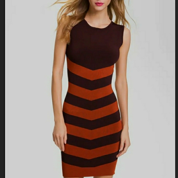 Ted Baker London Dresses & Skirts - TED BAKER LONDON Stripe Shift Dress Brown …